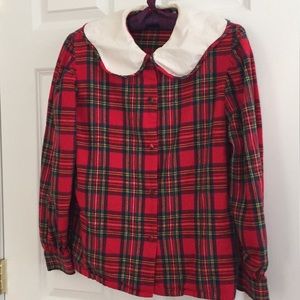 Rebecca Thomas vintage flannel blouse